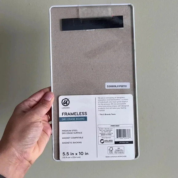 Magnetic Succulent Bulletin Board & Frameless Dry Erase Board - Picture 5 of 6